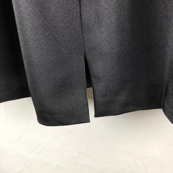 Capulet Black High Mock Neck Cut Out Side Sleeveless Cocktail Bodycon Mini Dress - Picture 10 of 10